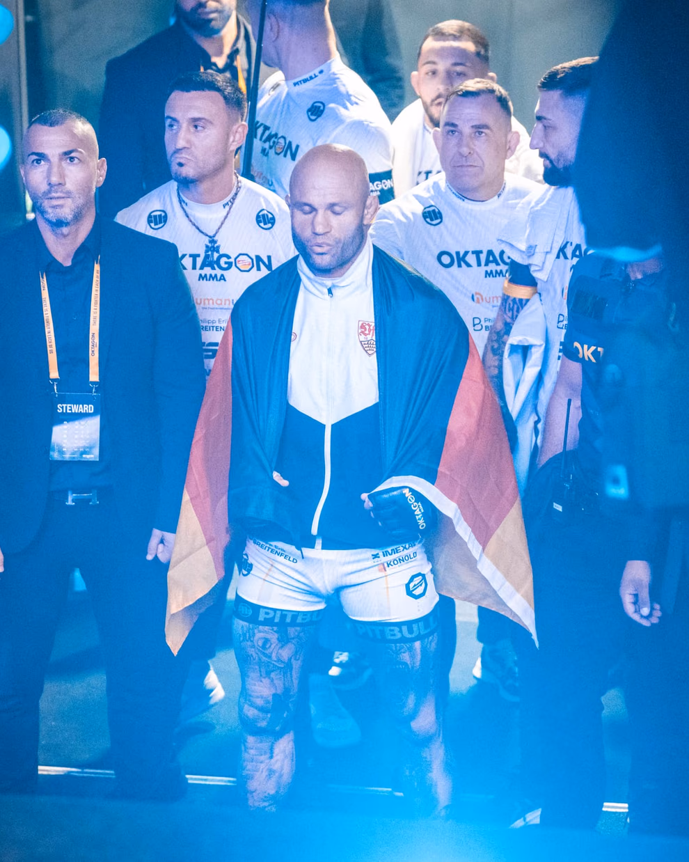 Einlauf zum Kampf, Oktagon MMA